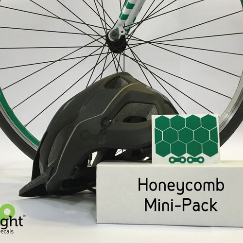 Reflective Bicycle Decals Bike Helmet 