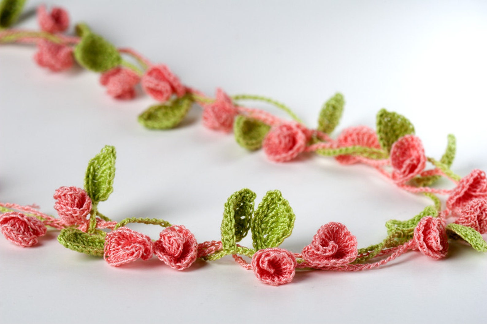 Rose Garden Hand Crochet Vest