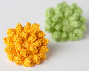 Crochet Pattern Dahlia Flower  - Digital file PDF