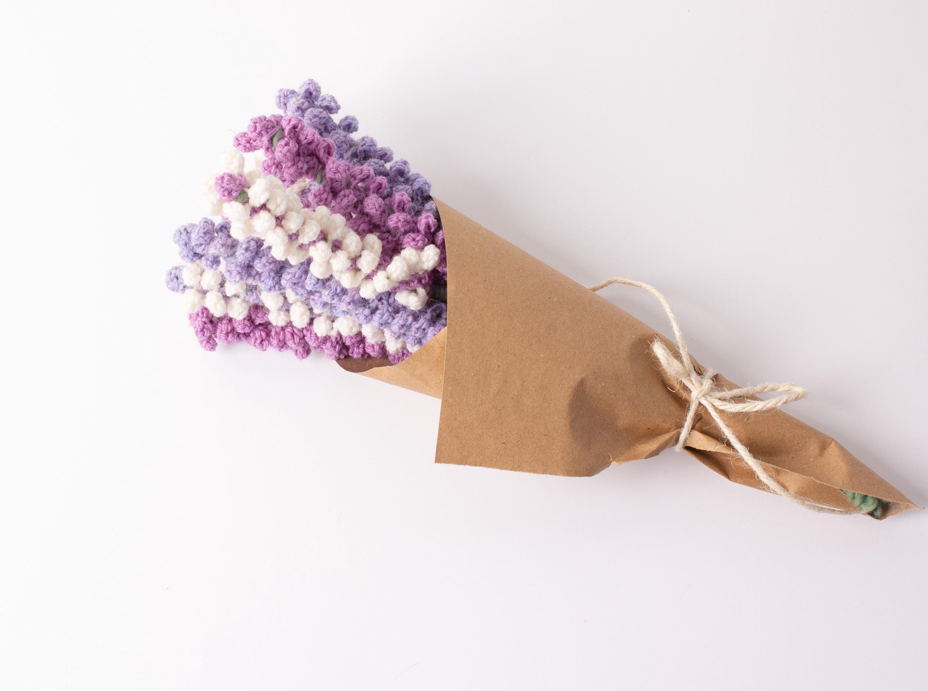 37 Lavender Crochet Patterns: Unleash Your Creativity with These Beautiful Designs 36 Crochet Lavender Pattern Realistic Botanical Bouquet
