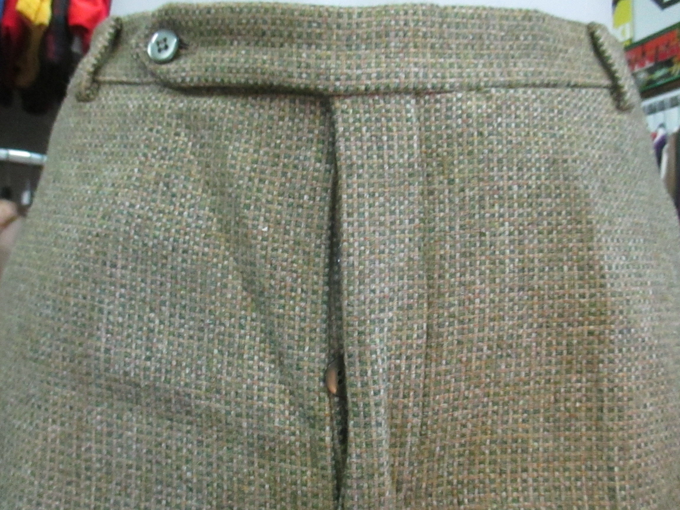 Vtg Early 60s Deadstock Straight Pants/60s NOS Pants/made in Italy