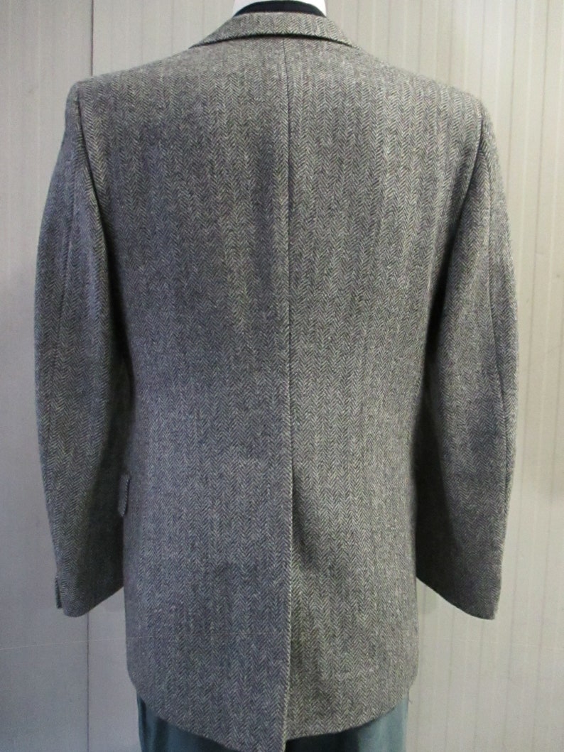 70s Pure Wool Herringbone Jacket/made in Italy/by Arco/three - Etsy