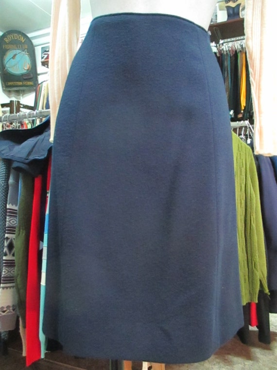 Early 60s blue skirt suit/Mods style/Made in Ital… - image 7