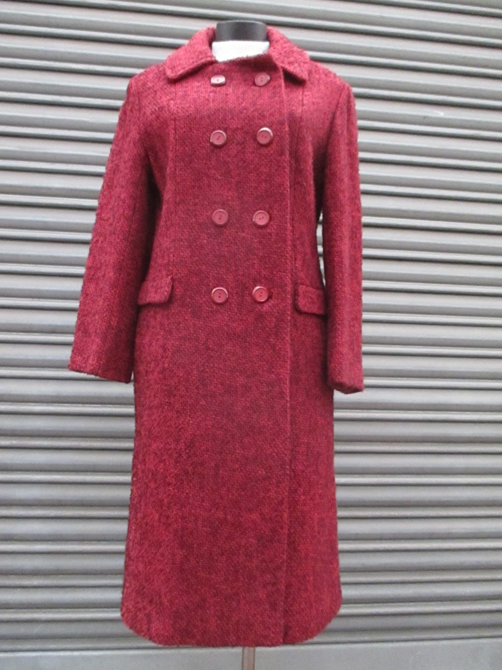 イタリアヴィンテージ 70s ダブルブレステッド コート 1960-1970's