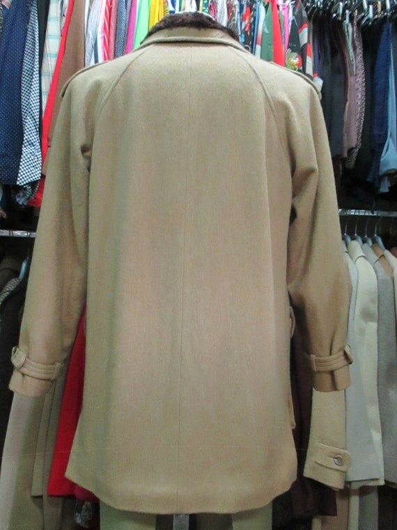 Early 80s camel loden 3/4 coat/Made in Tyrol/Brow… - image 8