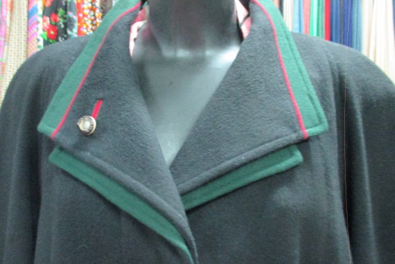 ~80's 稀少カラー【Vintage】 PISCHL Loden Coat 80s Oversize Black Loden Coat by 