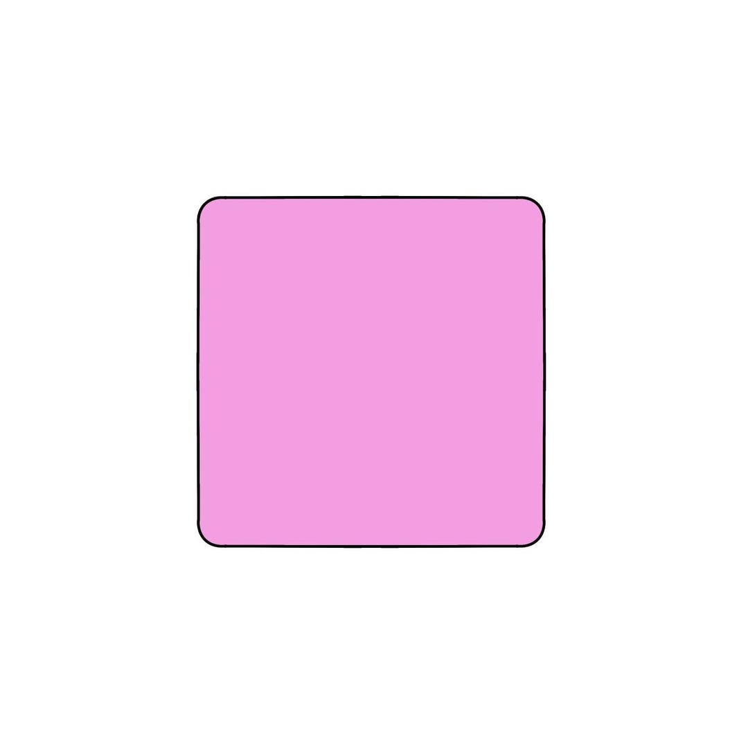 Rounded Square Plaque Cookie Cutter - CHOOSE YOUR SIZE! - Etsy