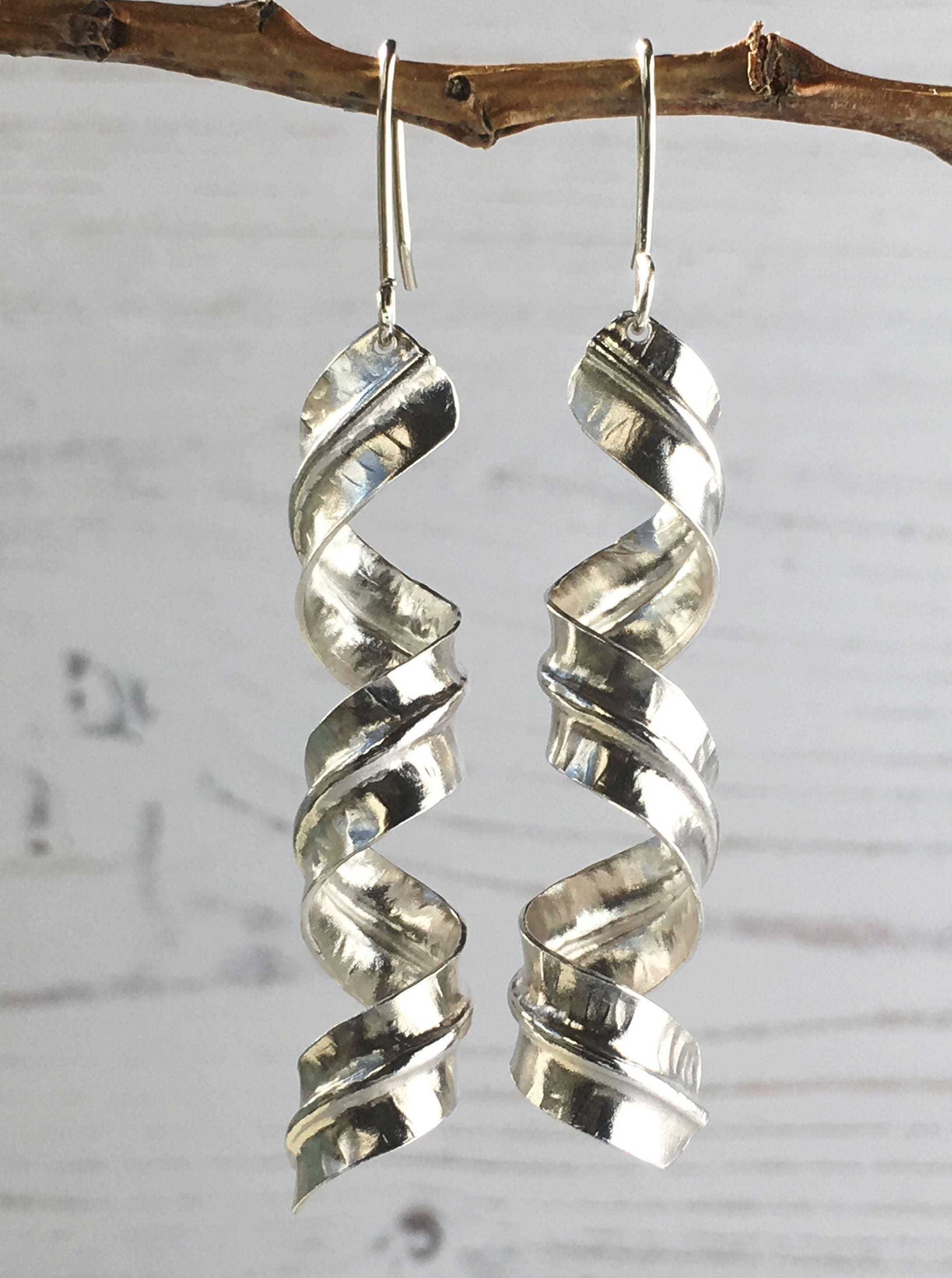Twisted Spiral Earrings main image 0