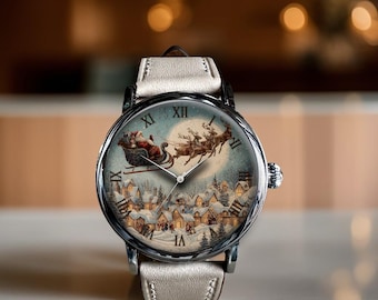 SALE Vintage Lucy Mechanical Wrist Watch With Leather Band  display picture 3