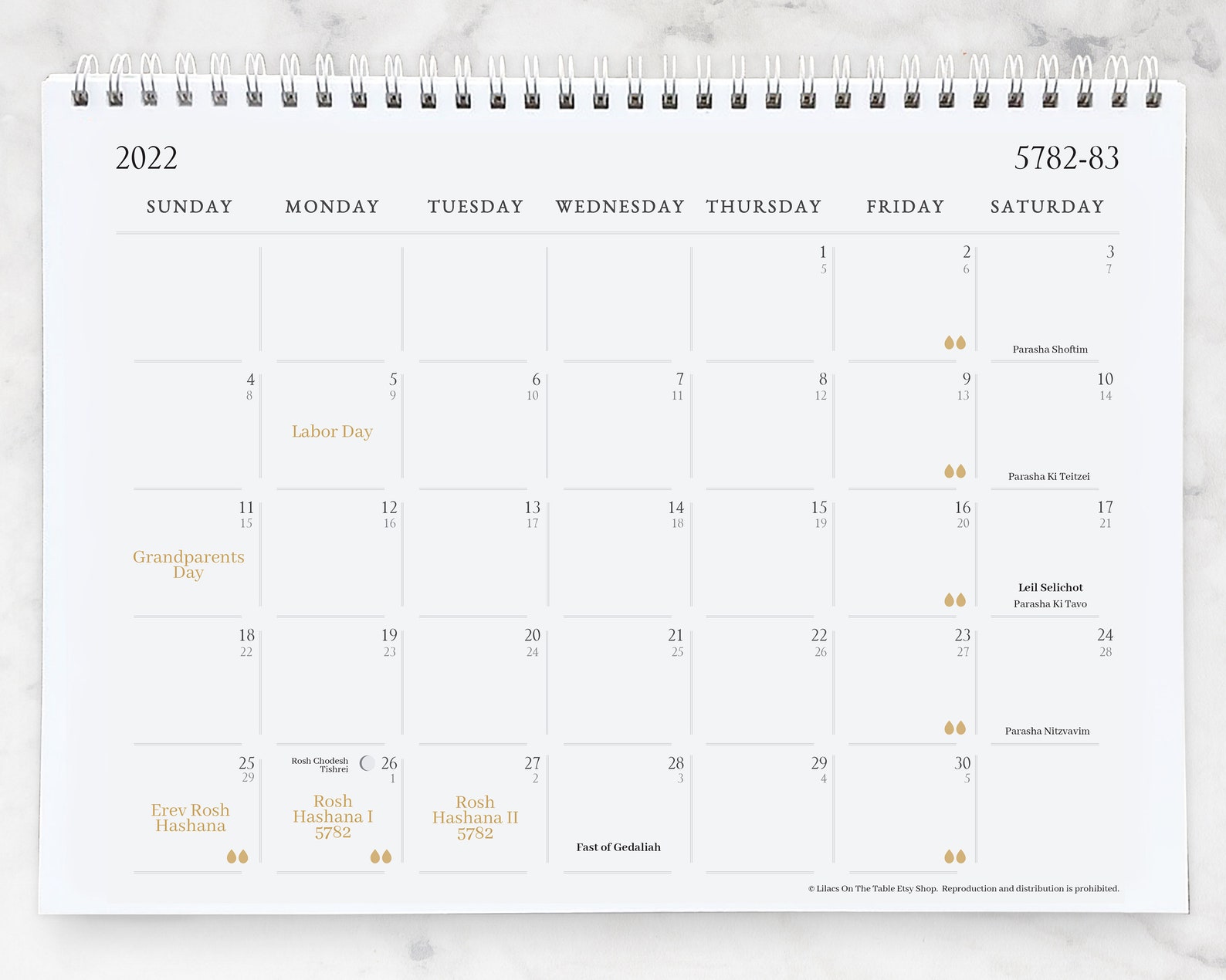 Jewish Calendar 2022 Holidays Calendar 2022 All in one Photos