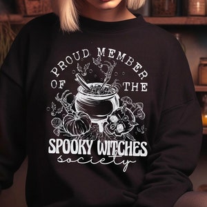 Spooky Witches Society,  png sublimation design download, Halloween png, spooky vibes png, designs download