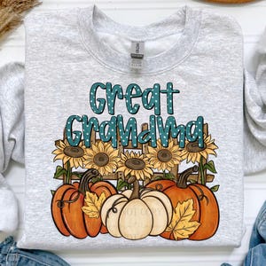 Great Grandma Pumpkin Patch Nazwa, Jesienna Dynia, Słodkie Dynie, Projekt Cyfrowy, PNG, Jesienna Dynia, Pobieranie Cyfrowe