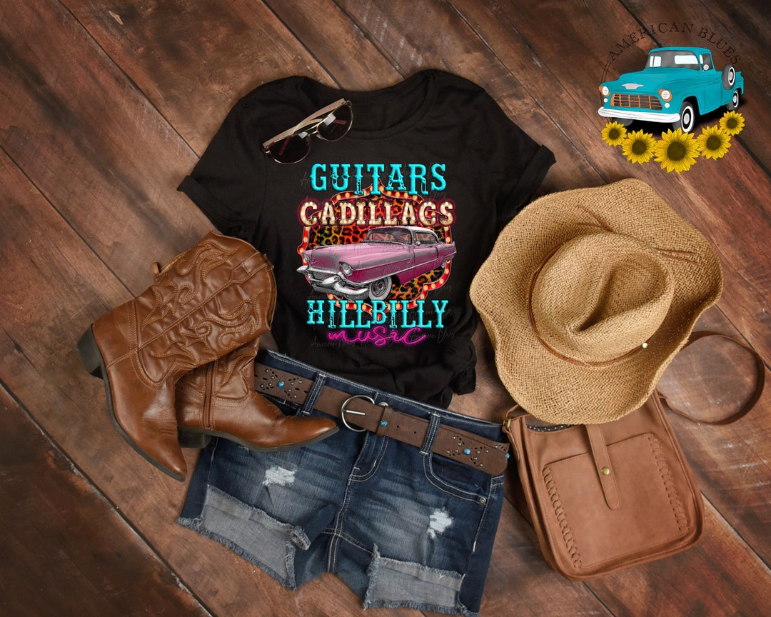 Guitars Cadillacs Hillbilly Music/png/digital/download Etsy
