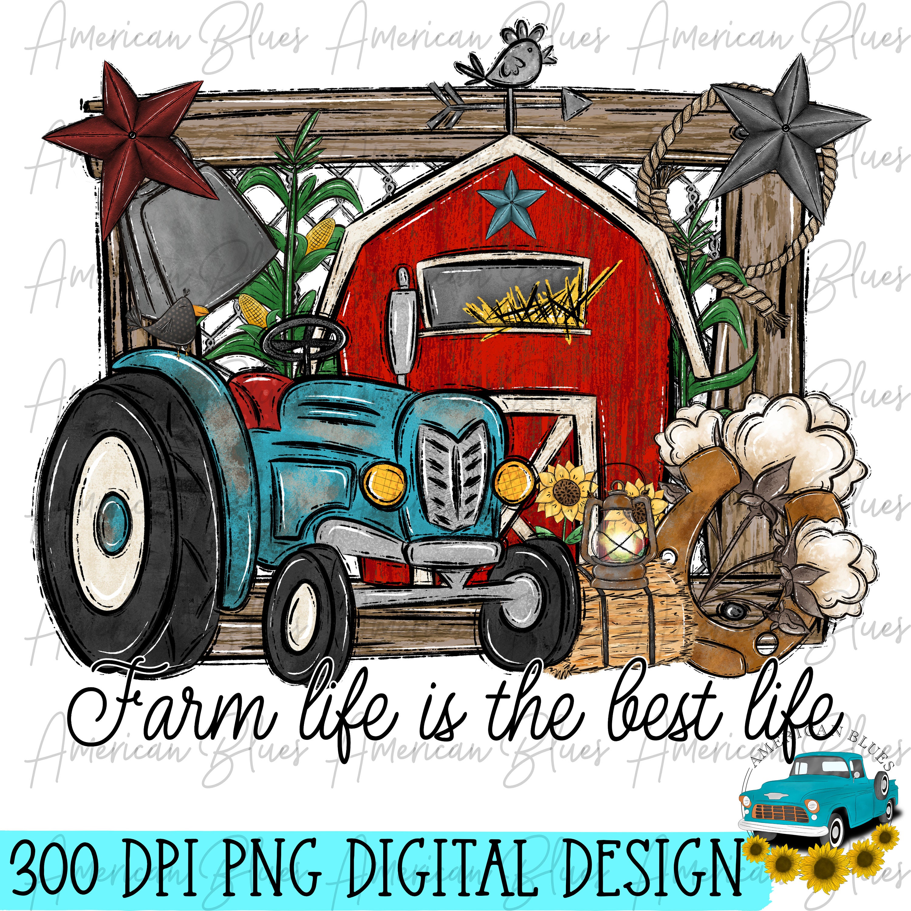 Farm Life is the Best Life PNG Farm Png Farm Animals Farm - Etsy