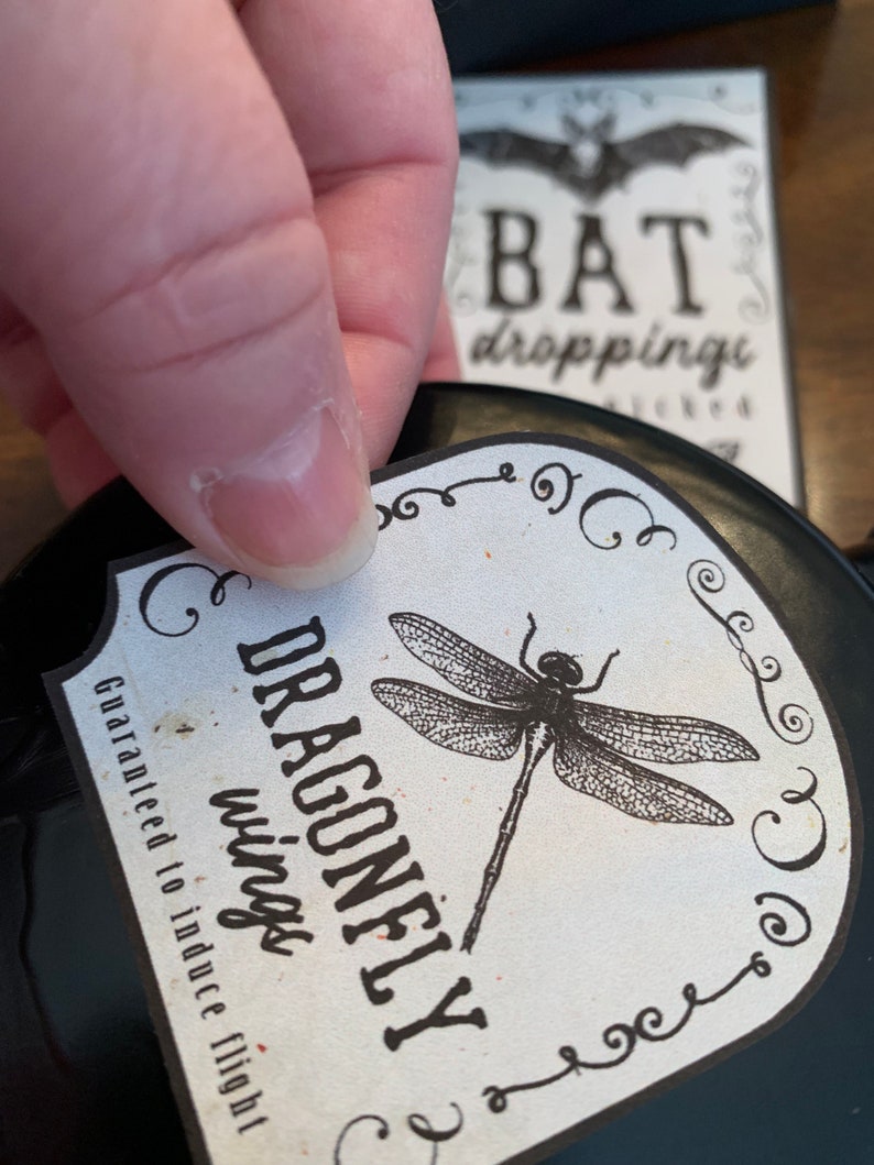 Halloween Jar Labels Printable Apothecary Labels for - Etsy