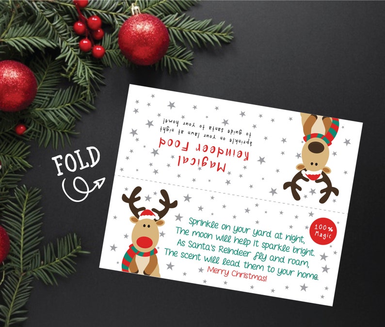 Santa's Magical Key Printable Magic Key Tag Christmas - Etsy