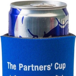 Slim 12 oz Can coolers, cozie, koozie beverage holder w/custom one color imprint, your art or ours, foam collapsible, minimum 10 slim cozies