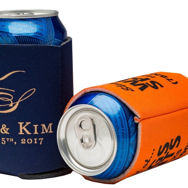 Custom Foam Koozie Etsy