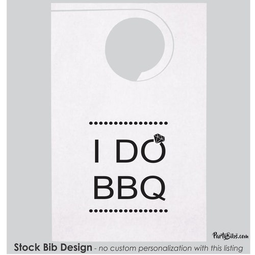 STOCK Party Bibsi DO BBQ Diamond Design Idobbq Protect Etsy