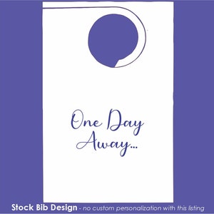 STOCK Party Bibs-One Day Away Design, Seafood Parties, Shellfish Events, Lobster Bibs Adult disposable poly back paper-minimum 10 bibs
