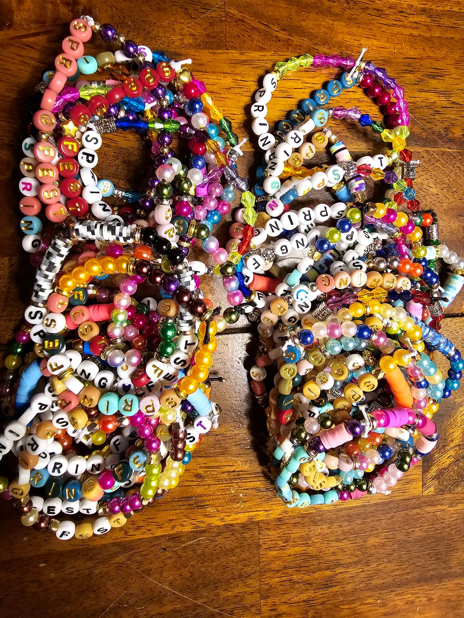 Friendship Bracelets, Bulk - Pick Your Theme, Designate Little Words ...