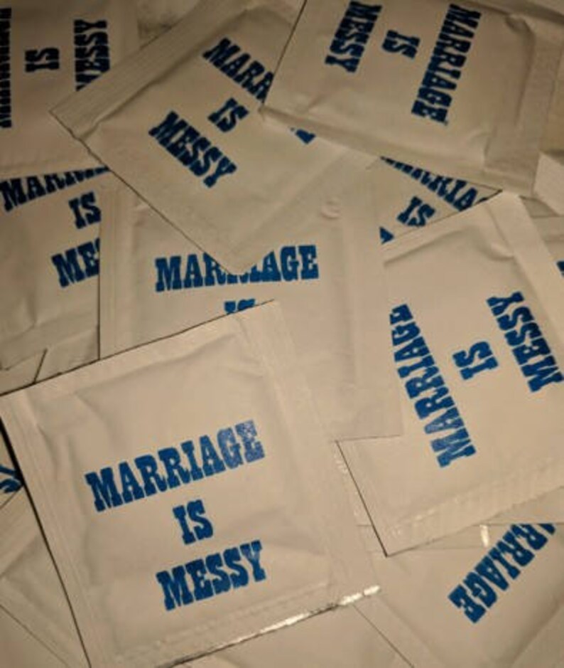 wedding wet wipes
