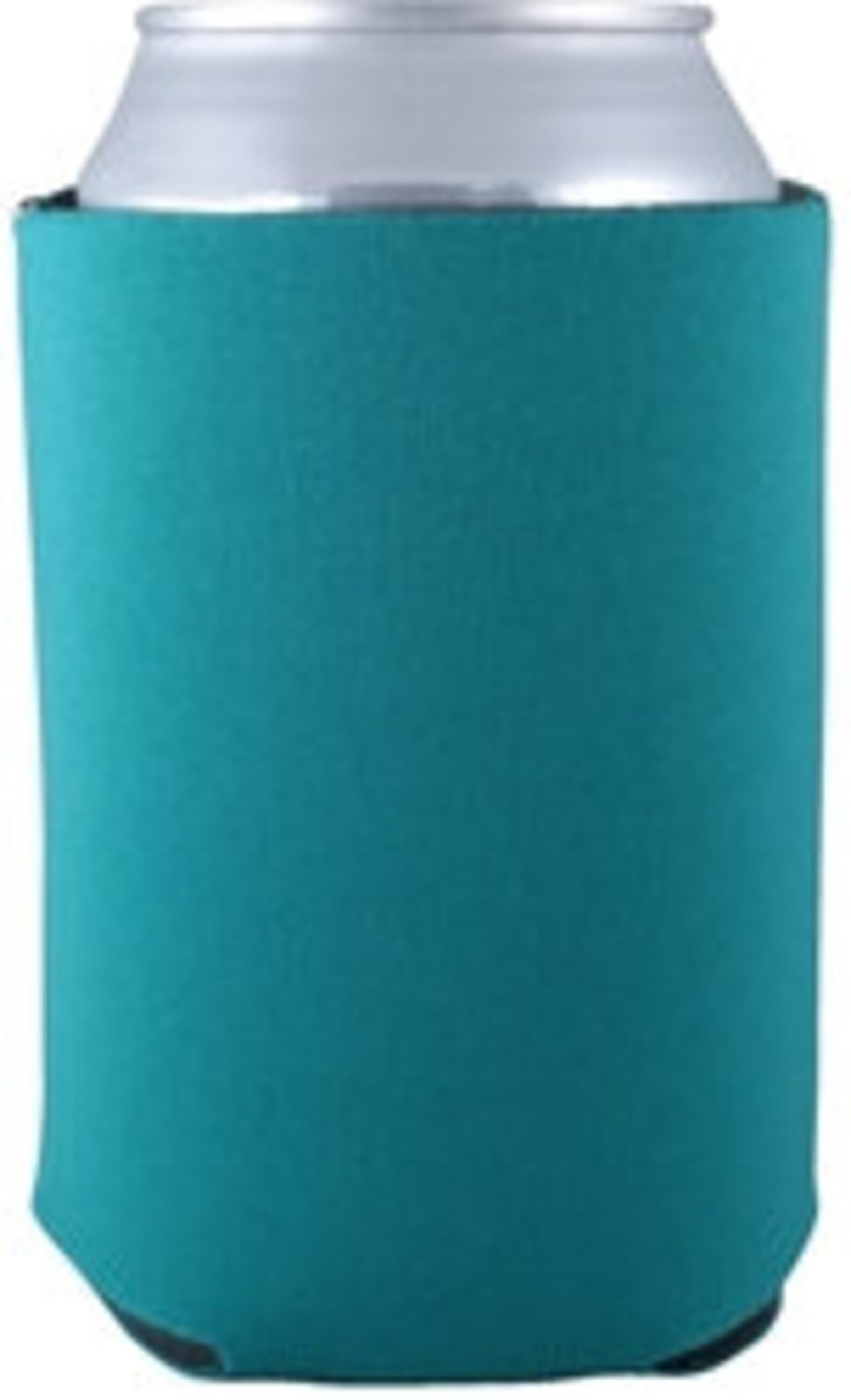 Teal Can Koozies Insulated Beverage Holders W/one Color Etsy
