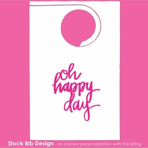 STOCK Party Bibs-Oh Happy Day Design, Seafood Parties, Shellfish Events, Lobster Bibs Adult disposable poly back paper-minimum 10 bibs