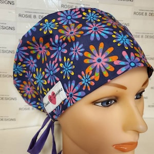 FLOWERS/ pixie  Euro hat style/medical  staff/dr/nurses/operation room