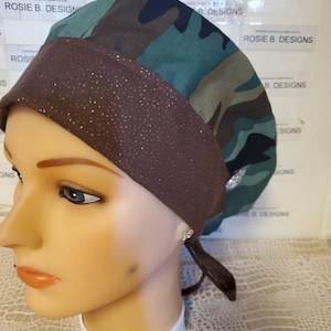 Army camouflage/ pixie  Euro hat/ Dr&#39;s  ,rn&#39;s ,medical staff  scrub/