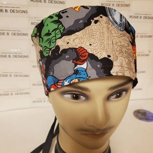 The mighty  thor  /Heroes Nurses, Dr&#39;s calling/  Mens  style /surgical / medical cap