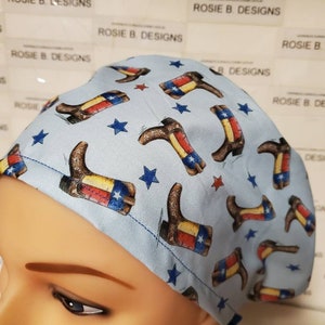 STATE OF TEXAS/ pixie Euro  hats scrub surgical cap