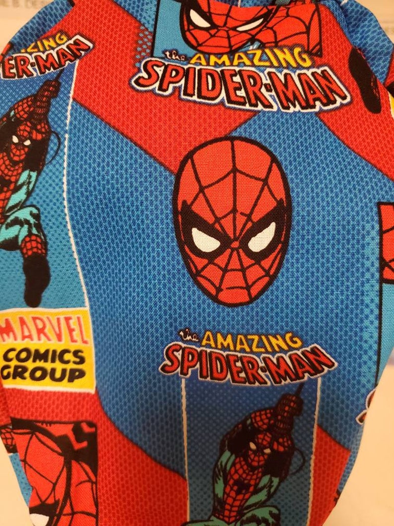 SPIDER-MAN /mens Style /surgical / Medical/ Dr's, Rn's Medical Staff ...