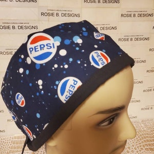 Pepsi  LOVERS  unisex hat/ Rn's, Dr's  medical staff/scrub/cap