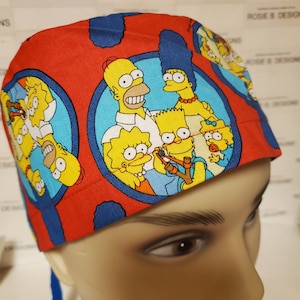 THE SIMPSONS/Nurses, Dr&#39;s calling/  Mens  style /surgical / medical cap