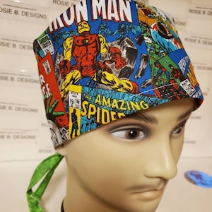 The Incredible /Heroes Nurses, Dr&#39;s calling/  Mens  style /surgical / medical cap