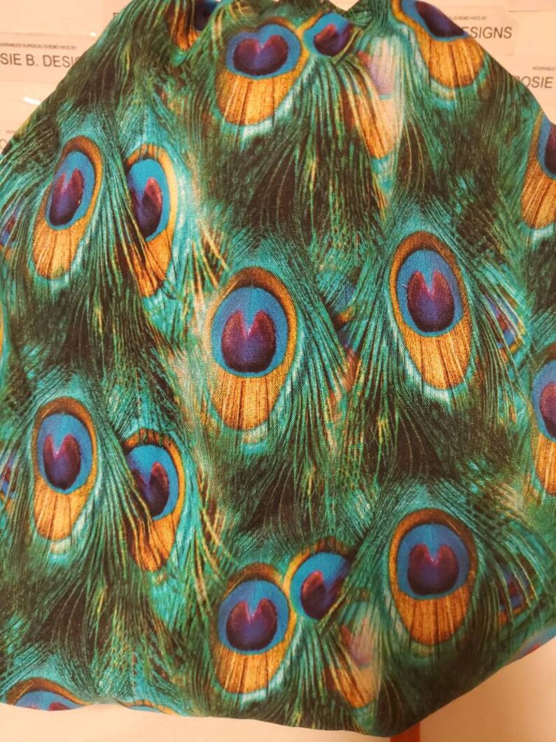 PEACOCK bouffantscrubsurgical hatcap