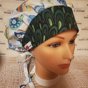 OWLS/ BOUFFANT Euro hat style /surgical / medical cap