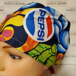 PEPSI LOVERS/ pixie  hat Euro style/medical  scrub