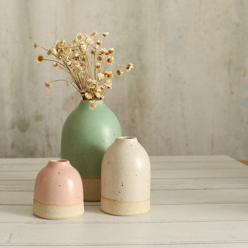 Ceramic Bud Vase - Etsy