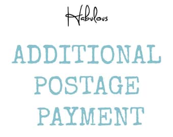 Habulous Custom Payment Postage