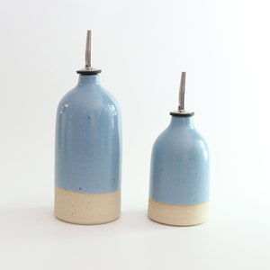 Oil Pourer Stone in Small or Large Cornflower Blue