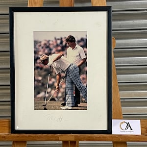 Golfing Interest - Tom Watson Autograph Signed Photo.