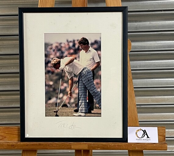 ゴルフへの興味 - トム・ワトソンの直筆サイン入り写真。 - Etsy 日本