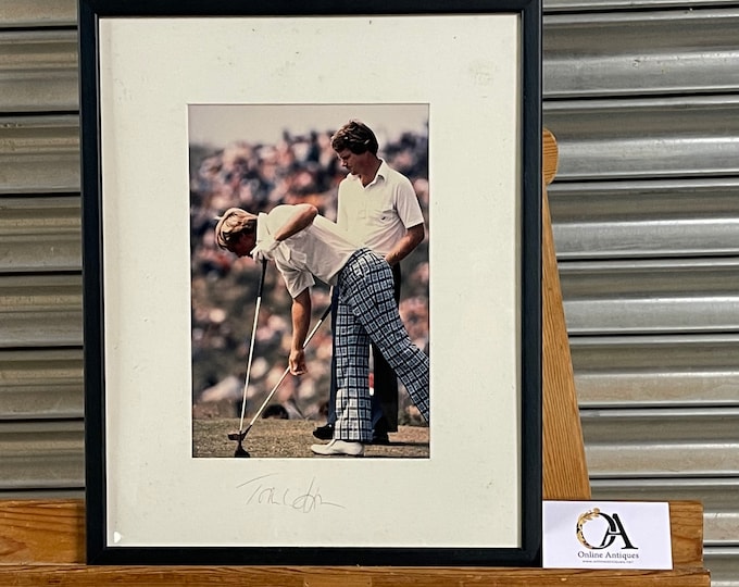 Golfing Interest - Tom Watson Autograph Signed Photo.