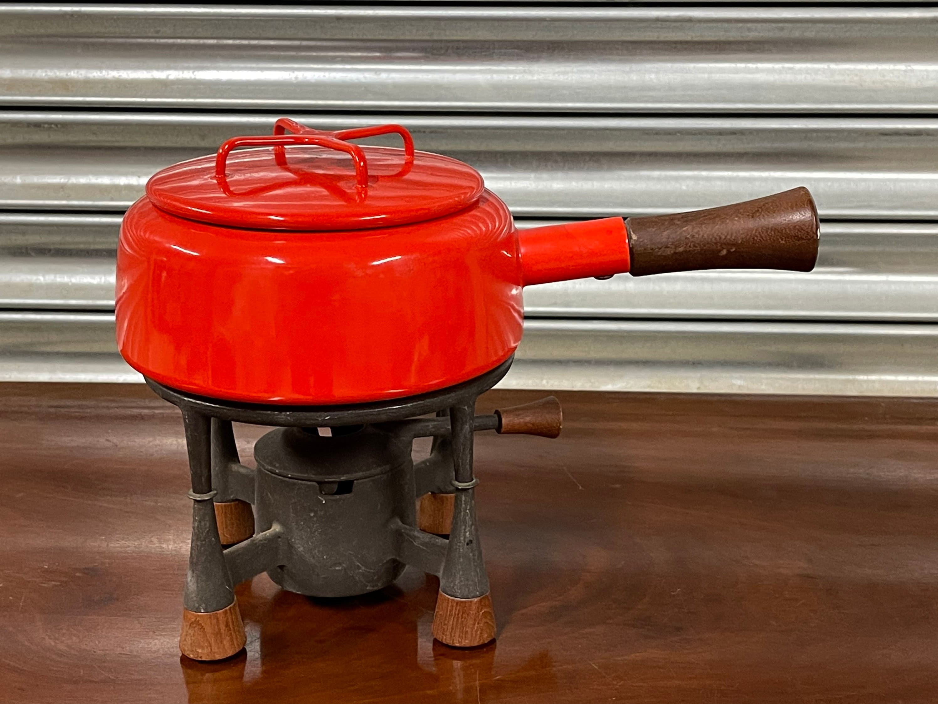 Vintage fondue set from the Kobenstyle series made by Dansk from Denmark