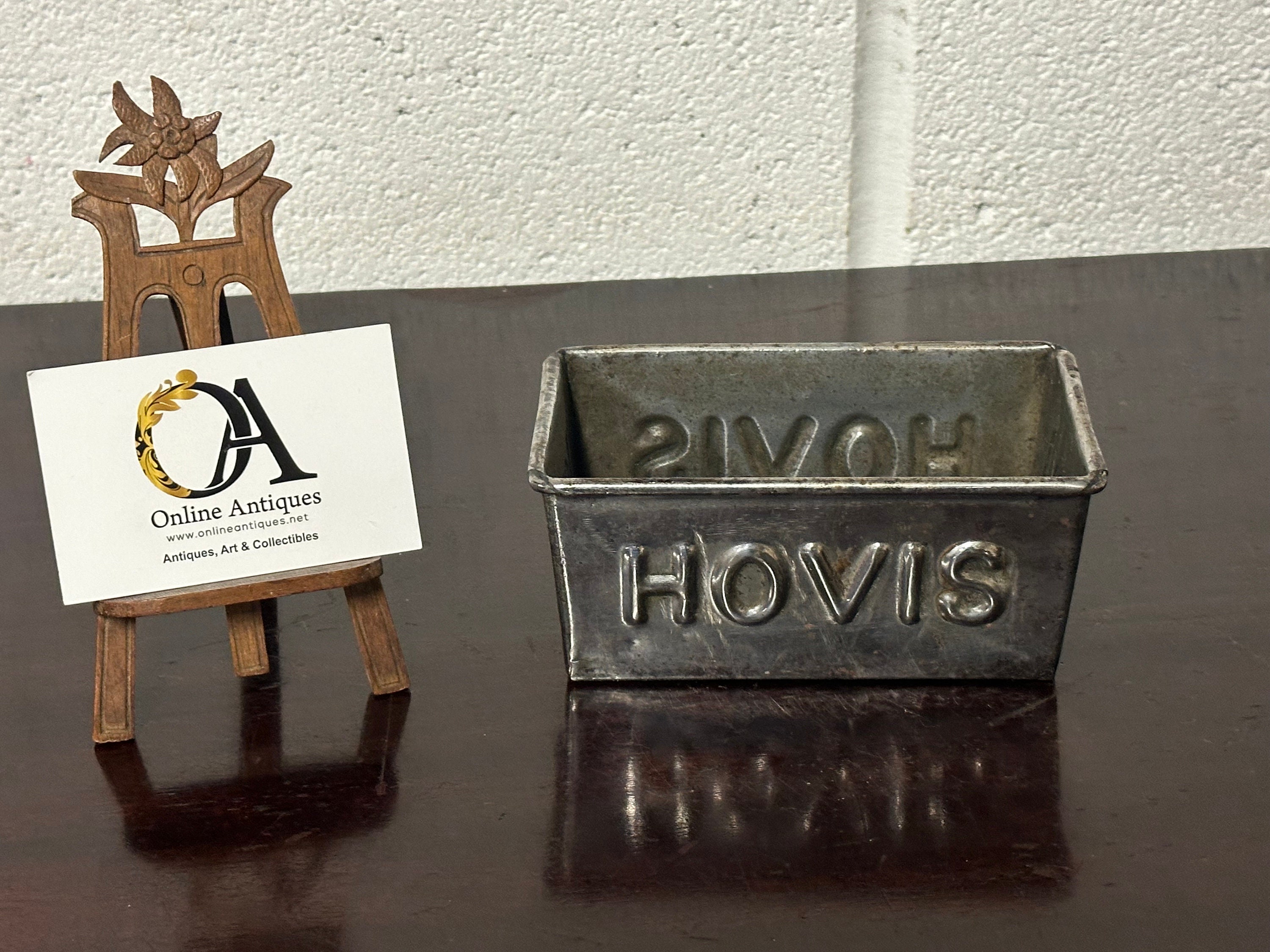 Lovely Nostalgic Small Vintage C1920's Hovis Bread Baking Tin