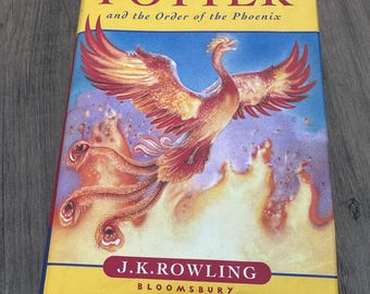 Harry Potter And The Order Of The Phoenix First Edition Ink Error & 766 Pages