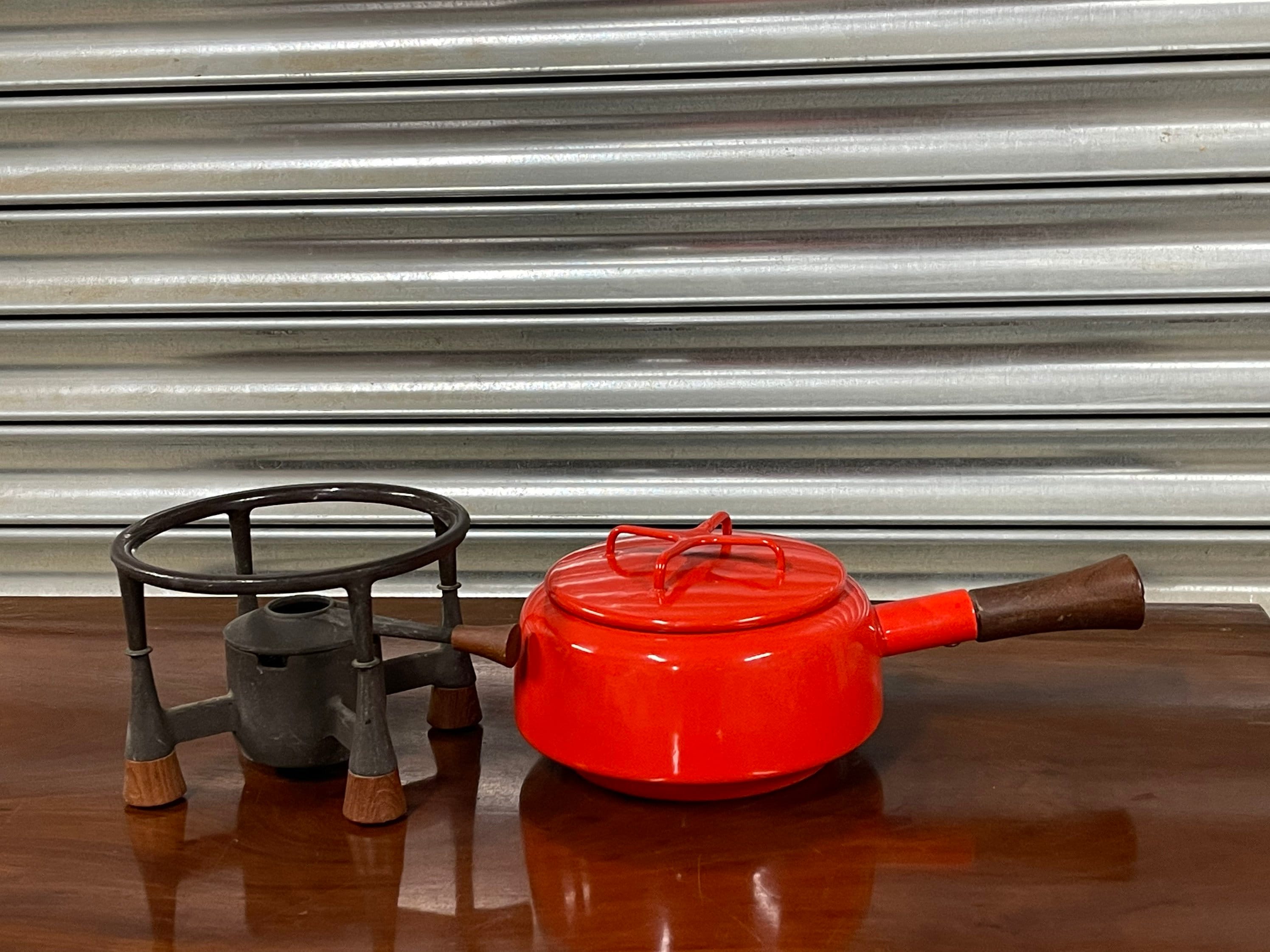 Vintage fondue set from the Kobenstyle series made by Dansk from Denmark