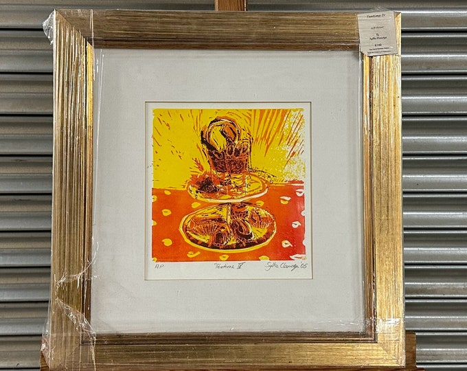 Fantastic Artist Proof Print By Sylke Claridge Titled Teatime IV